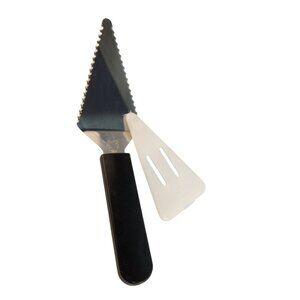 Pampered Chef Slice N Serve Serrated Stainless Steel Pie Server